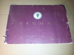Notice publicitaire d'origine et d'époque pour JAGUAR  XK 100 XK 120