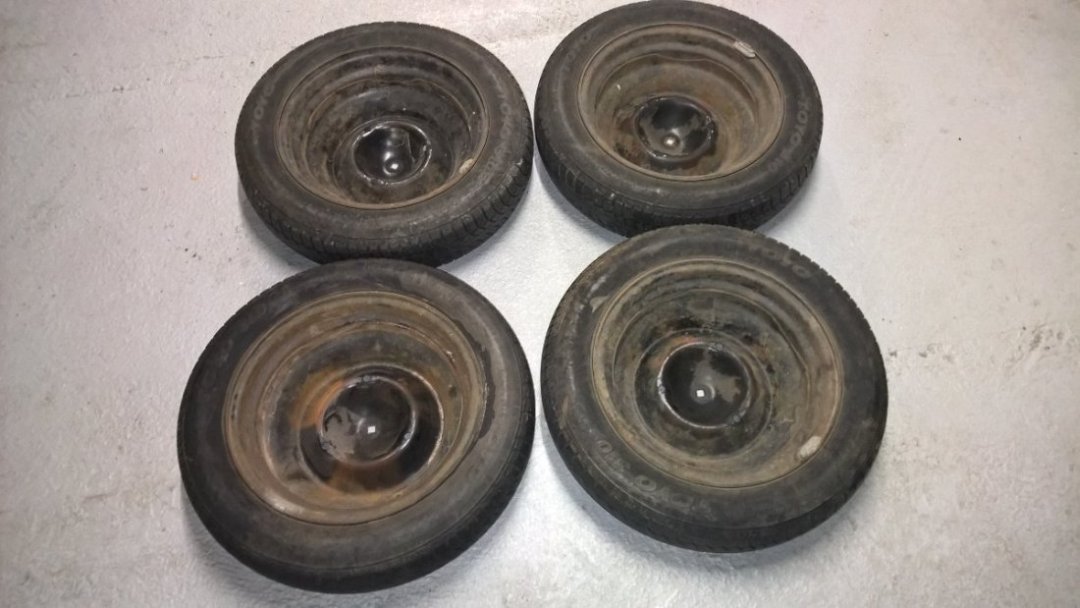 Roues Pour Voiture RC 1/8 Buggy - Lot De 4 Pneus En Caoutchouc - Dimensions 116x42 Mm