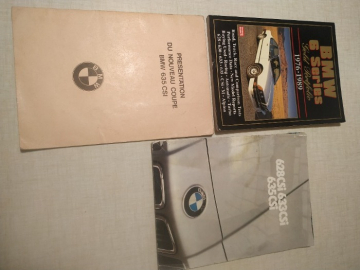 Documentation sur la BMW 635 CSi